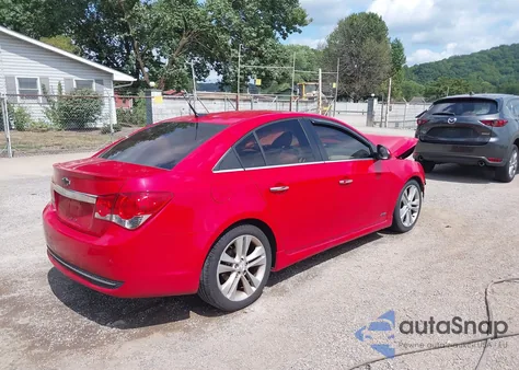 2012 Chevrolet Cruze Ltz z USA, uszkodzony, nr VIN 1G1PH5SCXC7150276